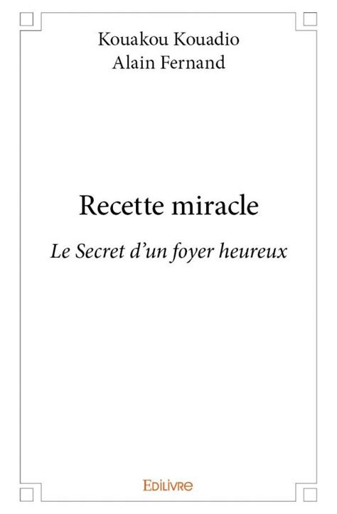 recette miracle kouadio alain fernan Reader