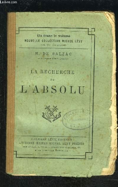 recherche labsolu ?udes philosophiques french ebook PDF