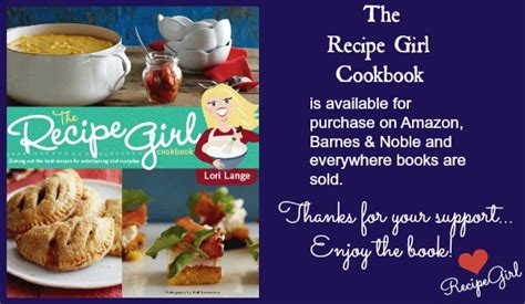 recipe girl cookbook Doc