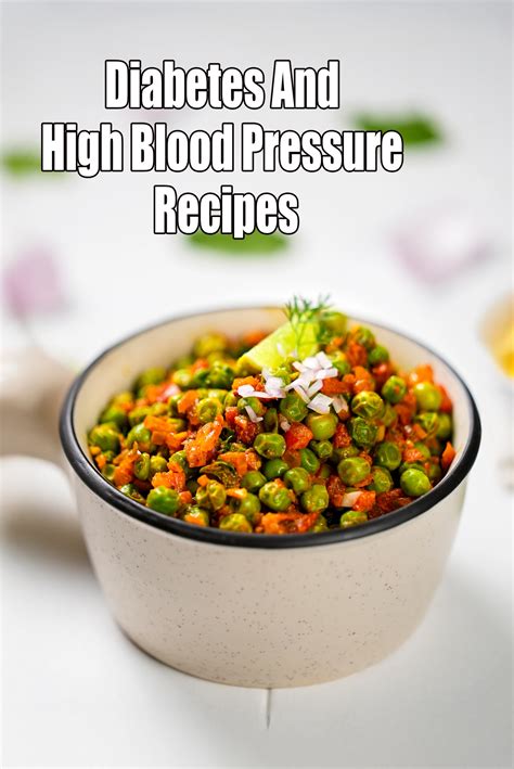 recipes for diabetics with high blood pressure