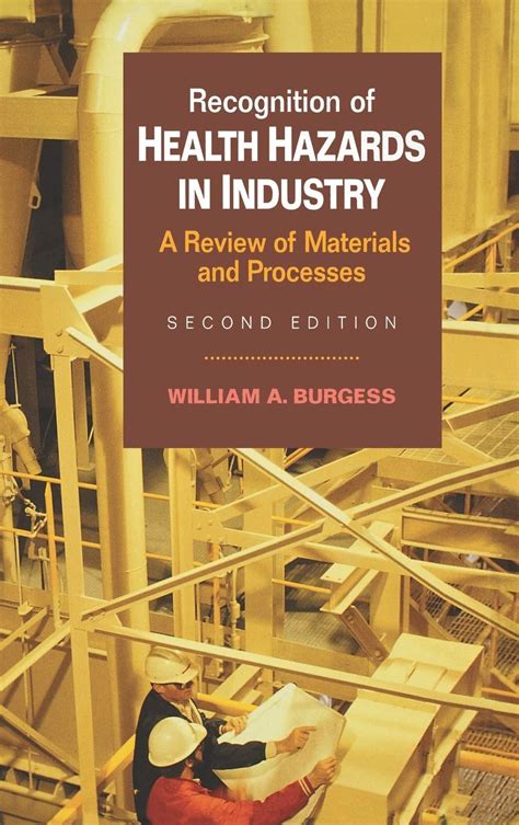 recognition of health hazards in industry a review materials processes 2nd edition Reader