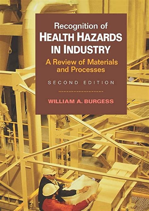 recognition of health hazards in industry a review of materials processes 2nd edition Doc