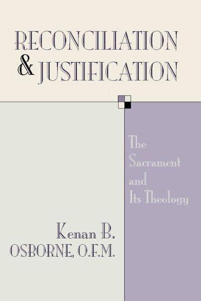 reconciliation and justification the sacrament and its theology PDF