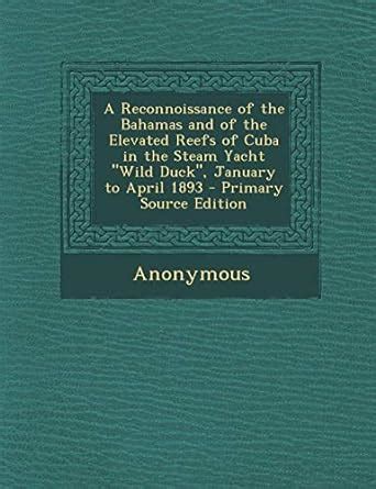 reconnoissance bahamas elevated classic reprint Reader