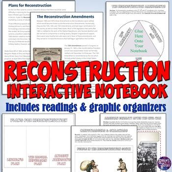 reconstruction era interactive student notebook answers PDF