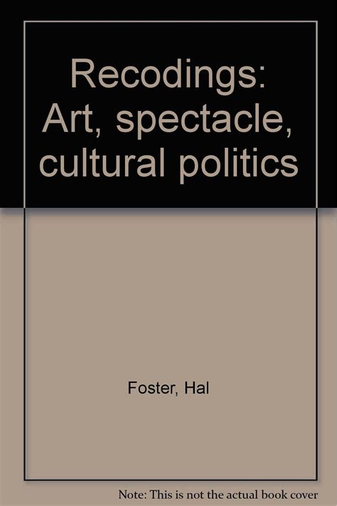 recordings art spectacle culture politics Reader