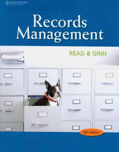 records management 9th edition answers Kindle Editon
