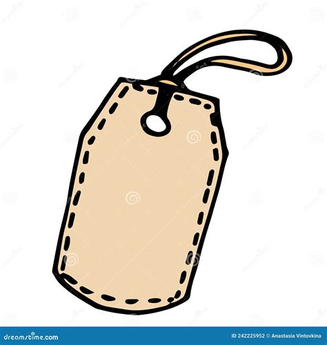 Rectangular Gift Tag With Beveled Edges Printable