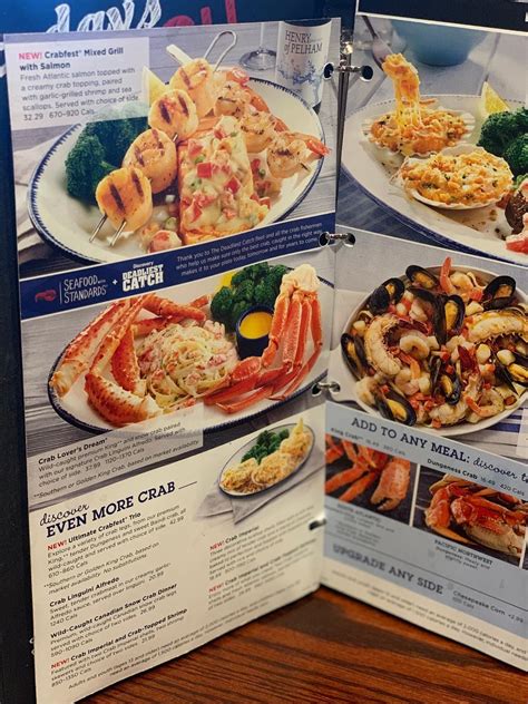 Red Lobster Menu With Prices 2021