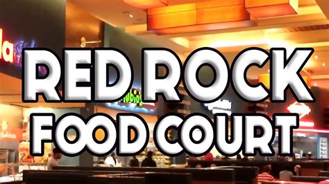 red rock casino food