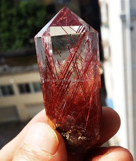 red rutile quartz