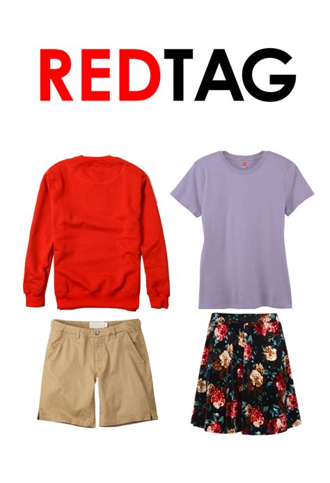 red tag clothing supplier PDF