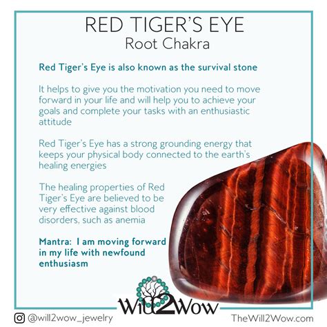 red tigers eye healing properties