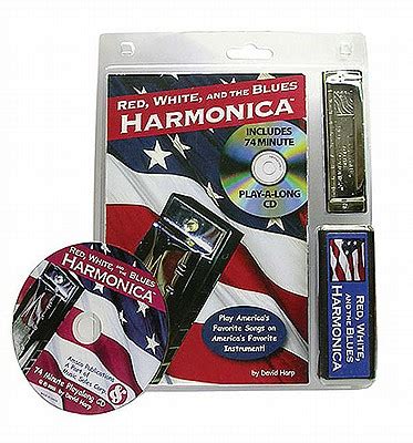 red white and the blues harmonica book or cd or harmonica pack Epub