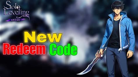 redeem code solo leveling