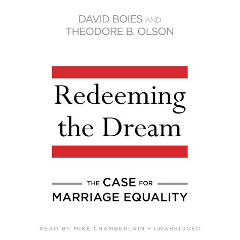 redeeming the dream the case for marriage equality Reader