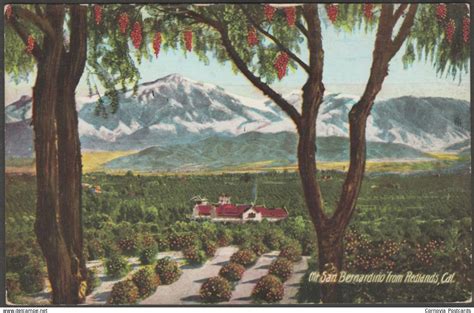 redlands postcard history california Reader