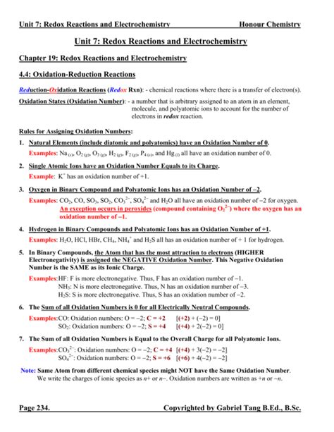 redox reactions and electrochemistry answers Reader