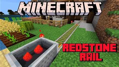 redstone rail monecraft