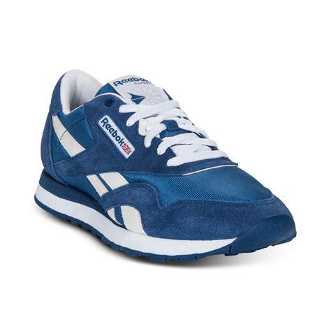 reebok blue shoes