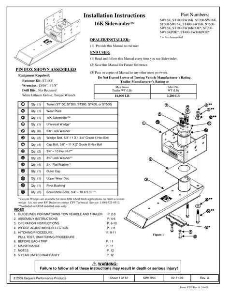 reese towing parts user manual Epub