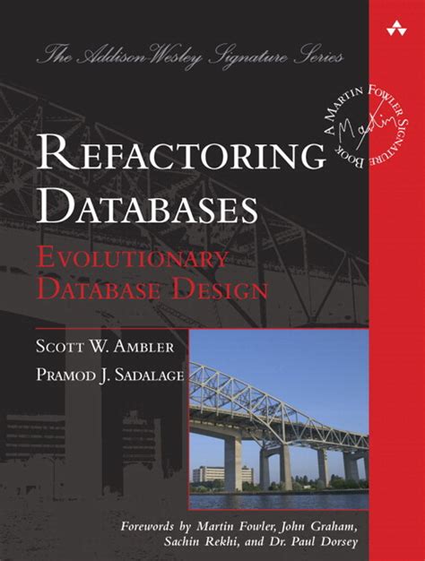 refactoring databases evolutionary database design Epub