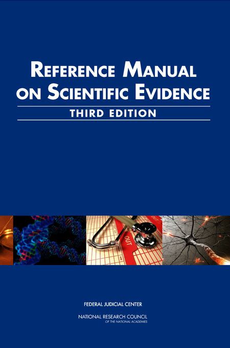 reference manual on scientific evidence third edition Epub