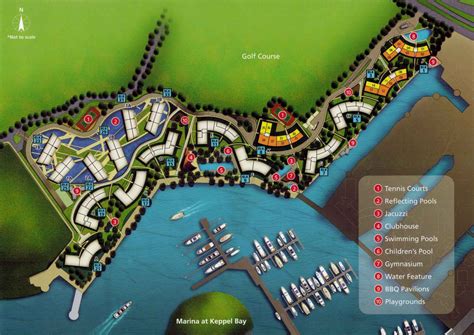 reflections at keppel bay site plan