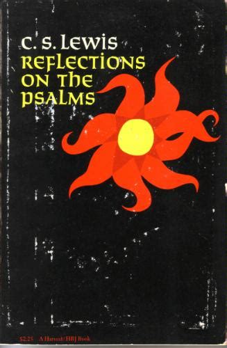 reflections on the psalms harvest book Kindle Editon