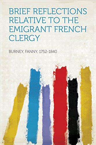 reflections relative emigrant french clergy PDF