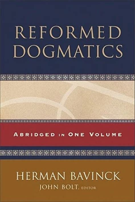 reformed dogmatics reformed dogmatics PDF