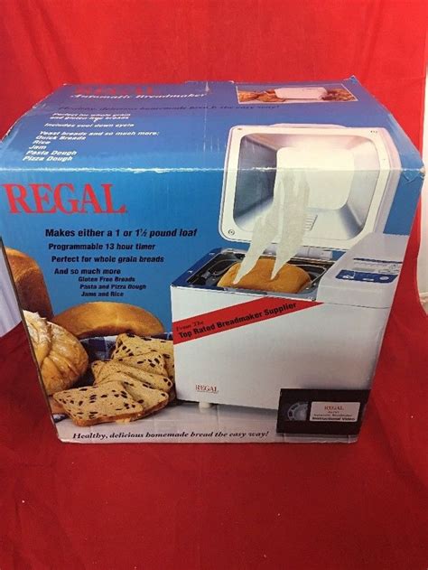 regal automatic breadmaker manual k6751 Doc