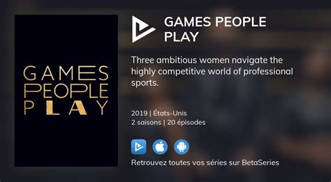 regarder la série games people play saison 2