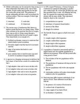 regents biology evolution test answer key Reader