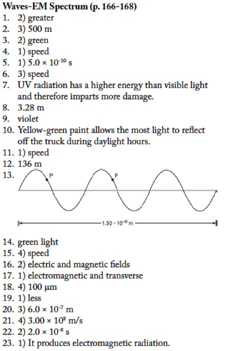 regents physics waves electromagnetic spectrum answers Epub