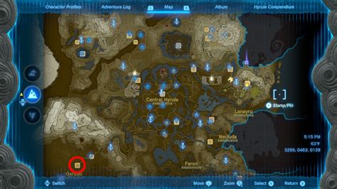 Regional Phenomena Gerudo Walkthrough