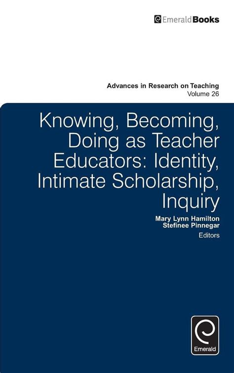 register knowing becoming doing teacher educators PDF