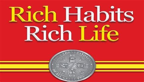 register rich habits life cornerstones pursuits Epub