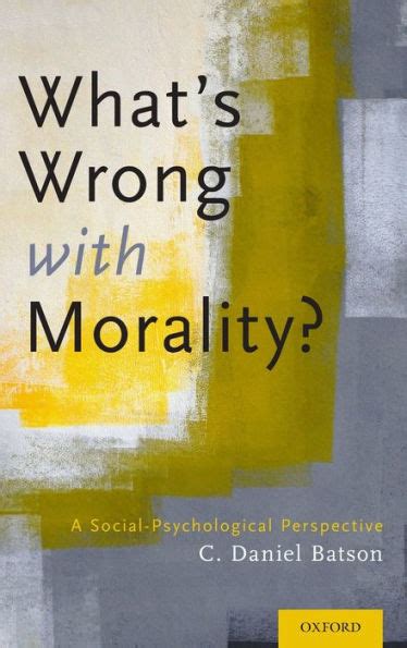 register whats wrong morality social psychological perspective Kindle Editon