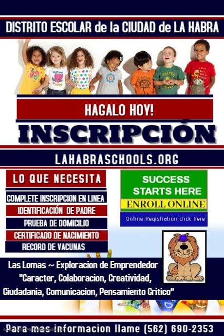 registration in spanish