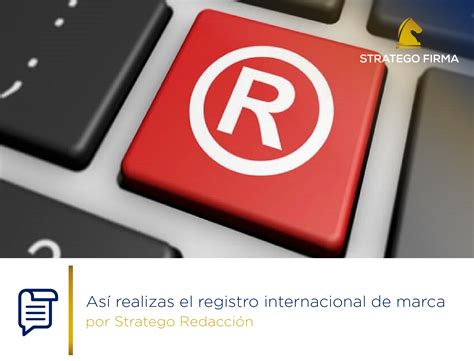 registro de marca internacional