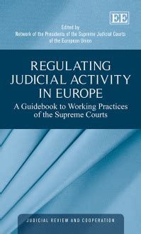 regulating judicial activity in europe regulating judicial activity in europe Reader