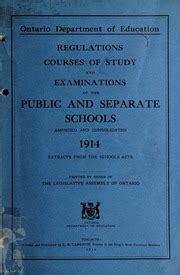 regulations courses examinations separate schools PDF