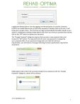 rehab optima software Doc