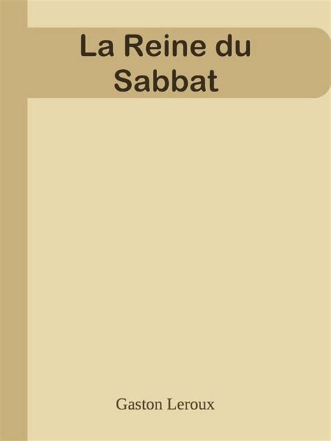 reine du sabbat annot ebook Epub