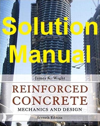 reinforced concrete design solution manual macgregor Reader