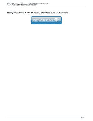 reinforcement cell theory answers Epub