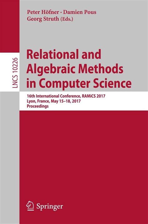 relational algebraic methods computer science Kindle Editon