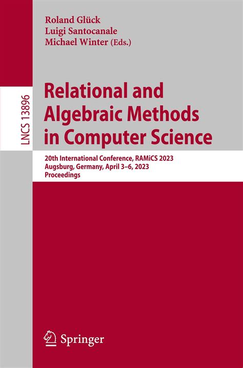 relational algebraic methods computer science Kindle Editon