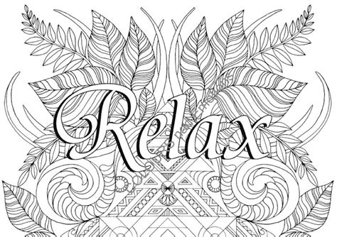 relaxing patterns the adult coloring book Doc